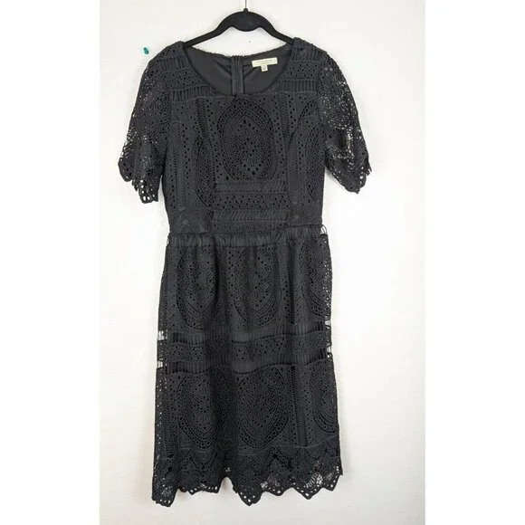 self portrait white cord lace midi dress Cream Cord Lace Midi Dress – Club21.com main image 0